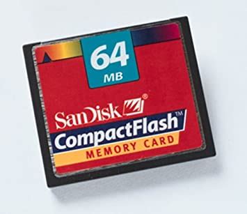 Amazon.com: SanDisk 64 MB CompactFlash Card (SDCFB-64-144) : Electronics