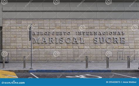 The International Airport of Quito, Ecuador S Capital City Stock Image ...