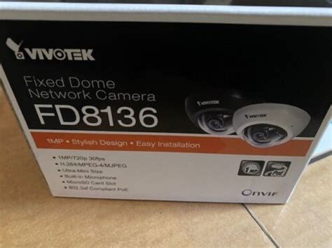 Vivotek Fd F Network Ip Security Poe Camera For Sale Online Ebay