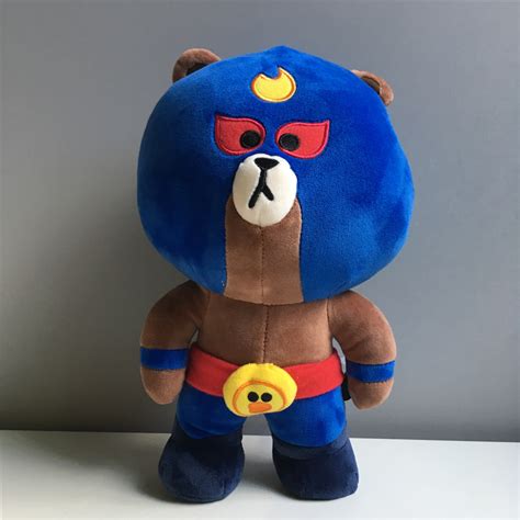 Brawl Stars Plush 25cm El Brown Dolls Brawl Stars