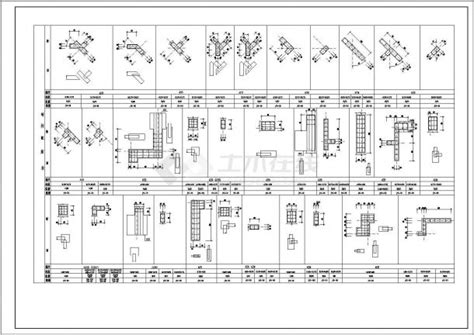 某地区高层住宅建筑结构cad施工图土木在线