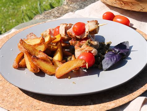 Recette Brochettes De Veau Aubergine Et Son Pesto Comiam