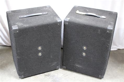 Peavey Pair Of Speakers Property Room