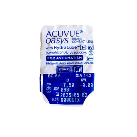 Acuvue Oasys 1 Day For Astigmatism 30 Lenzen Lensonline®