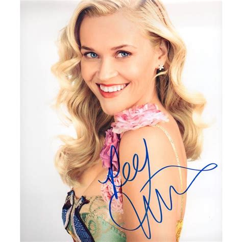 Autographed Reese Witherspoon X Photo Signed Hot On Ebid United