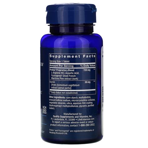 Comprar Life Extension Prelox Enhanced Sex Para Homens 60
