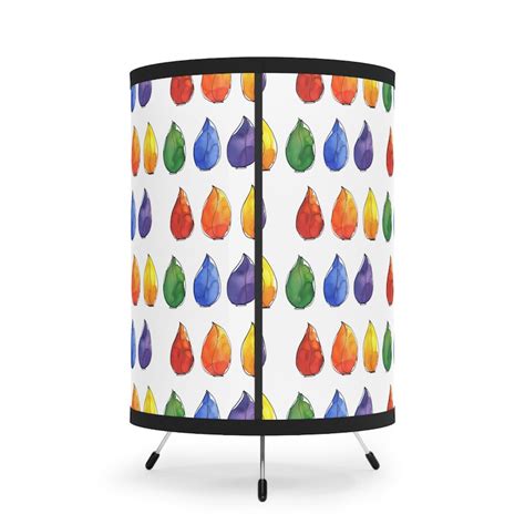 Gay Pride Abstract Art Lamp Tripod Unique T Idea Art Creative Design