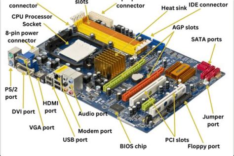 What Is Motherboard In A Computer Scientech Easy