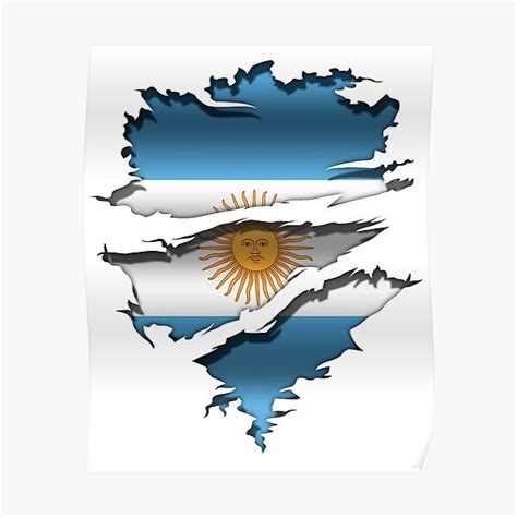 "Argentina - flag - Tattoo" Poster for Sale by WdiCreative | Redbubble