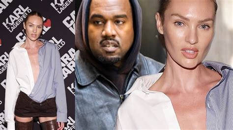 New Couple Alert Kanye West Rumored To Be Dating Candice Swanepoel Youtube