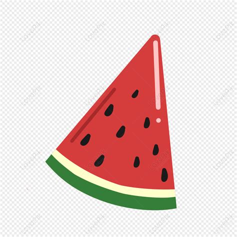 Summer Sliced Watermelon Red Watermelon Slice Watermelon Brown Red