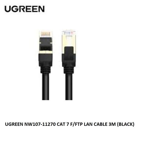 Ugreen Nw Cat F Ftp Lan Cable M Black