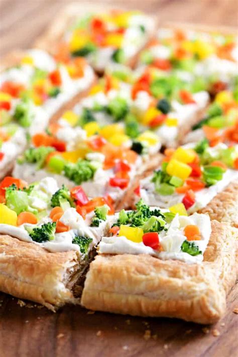 Puff Pastry Veggie Pizza The Gunny Sack