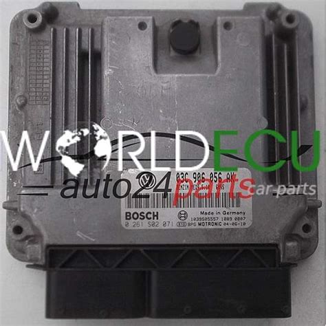 CALCULATEUR MOTEUR VOLKSWAGEN GOLF 1 6 FSI BOSCH 0 261 S02 071