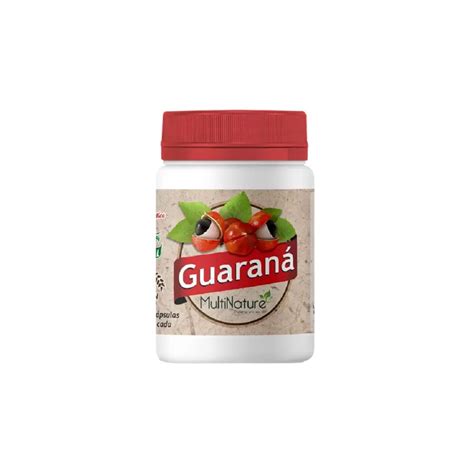 GUARANA CAPS 50UNDS POTE Guaraná em Cápsula Termogênico MultiNature