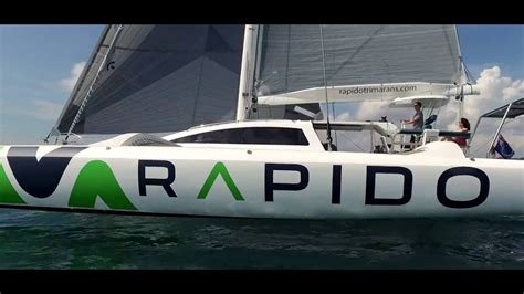 Rapido Trimaran Worlds Fastest Cruising Multihull Youtube