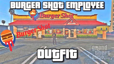 How To Get Burger Shot Employee Outfit Gta 5 Youtube