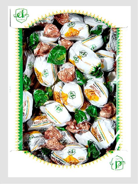 Конфеты персик с грецким орехом глазированные Eco Foods купить в СПб ...