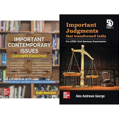 Buy Important Contemporary Issues Concepts Explained First Edition