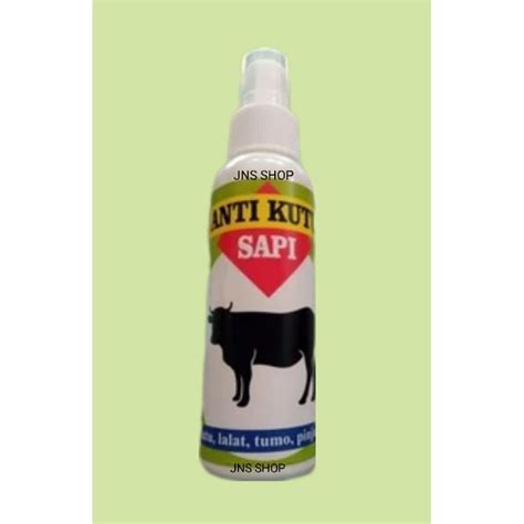 Jual Anti Kutu Sapi Spray Obat Kutu Caplak Tungau Lalat Pinjal Tumo