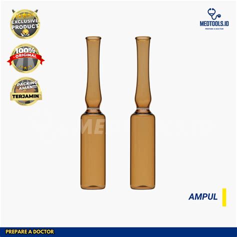 jual botol ampul kaca ampul kosongan shopee indonesia