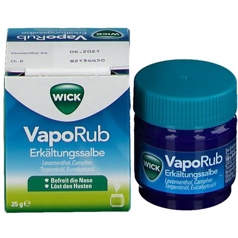 WICK VapoRub Erkältungssalbe 25 g shop apotheke