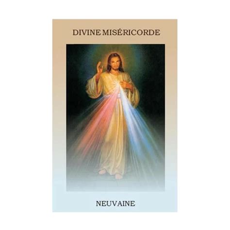 Livret De Neuvaine La Divine Mis Ricorde Comptoir Religieux