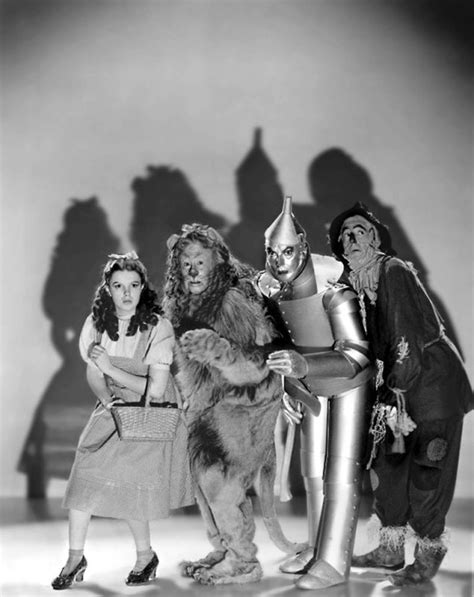 Judy Garland Bert Lahr Jack Haley And Ray Bolger The Wizard Of Oz 1939