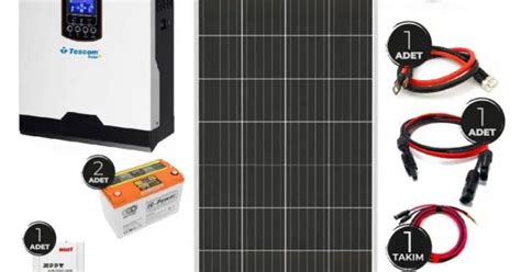 Off Grid Solar Paket Sistemler Teknovasyon Arge G Ne