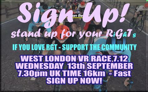 Rally To The Rally Sign Up To Show Your Rgt Credentials Let S Show