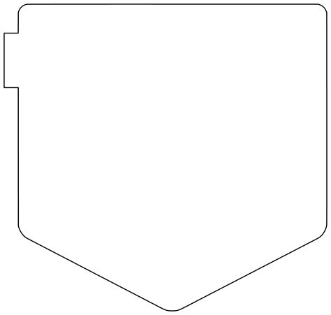Shape Of Pocket Free Printable Papercraft Templates