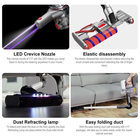 Redroad V17 Handheld Wireless Vacuum Cleaner – Jusinhel-Life