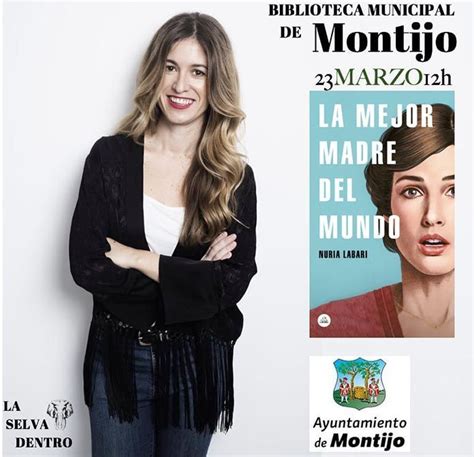 Nuria Labari presentará La mejor madre del mundo en la Biblioteca de