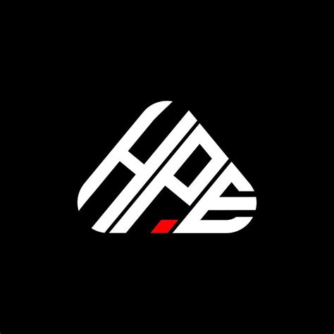 HPE letter logo creative design with vector graphic, HPE simple and modern logo. 14855251 Vector ...