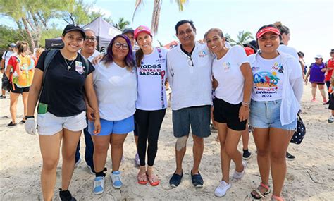 Fortalece Atenea G Mez Limpieza De Playas En Isla Mujeres Quadratin