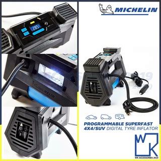 Michelin Programmable Super Fast X Suv Digital Tyre Inflator