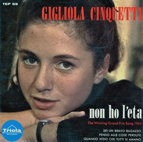 Gigliola Cinquetti Non ho letà the winning song of the Eurovision