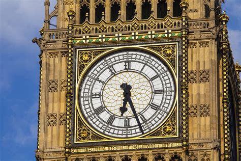 Elizabeth Tower Clock Face Stock Photo Image Of City 72668348