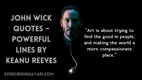 John Wick Quotes Powerful Lines By Keanu Reeves Evergreen Shayari Motivational Sad Funny