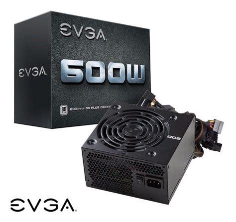 Fuente De Poder Evga 600w 80 Plus TecnoGame Ec