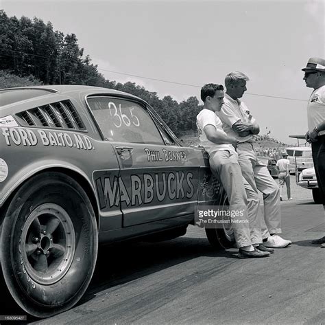 Phil Bonner Center Daddy Warbucks Mustang Vintage Drag Racing Mustangvintagecars Drag