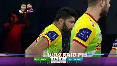 Pro Kabaddi Highlights 2019 Tamil Thalaivas Vs Patna Pirates 9 September