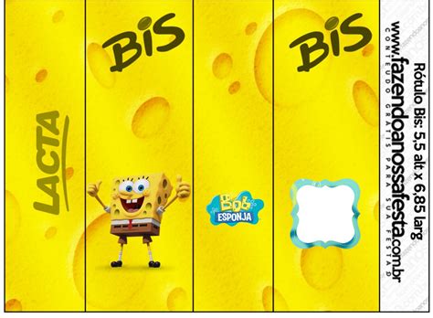 Caixa Bis Bob Esponja Um Her I Fora D Gua Fazendo A Nossa Festa