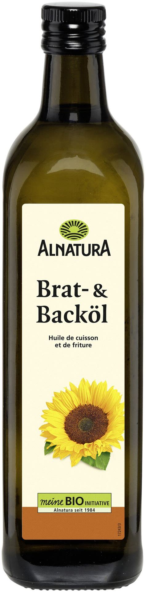 Brat Backöl 750 ml in Bio Qualität von Alnatura