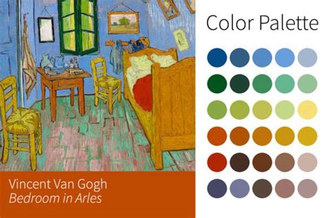 Van Gogh Color Palette Graphic by Calina Bell · Creative Fabrica