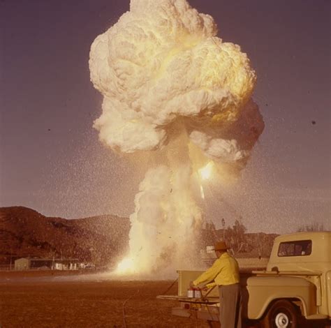 Nukes On Twitter Simulated Atomic Explosion Cloud Made By Fireworks