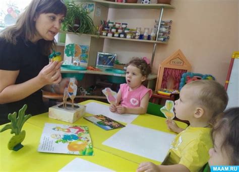 Занятие по лепке в первой младшей группе «Репка» (4 фото). Воспитателям ...