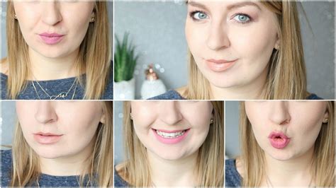 Najlepsze codzienne pomadki Nude róże i inne YouTube