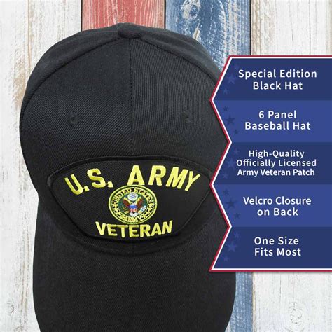 US Army Veteran Logo Hat - Hats | VetFriends.com