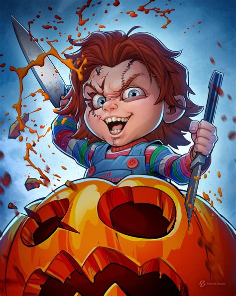 Halloween Chucky by PatrickBrown on DeviantArt